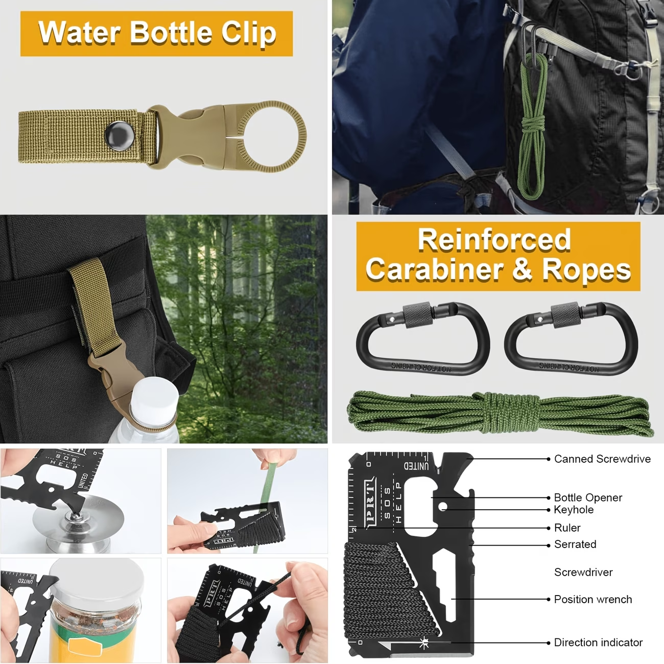250-Piece Professional Surviva - Outdoor Adventure Kit ulasan dan harga