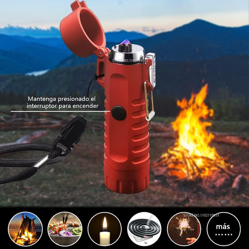 USB Rechargeable Dual Arc Plas - Outdoor Adventure Kit ulasan dan harga