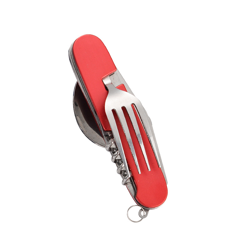 4-in-1 Portable Stainless Stee - Outdoor Adventure Kit ulasan dan harga