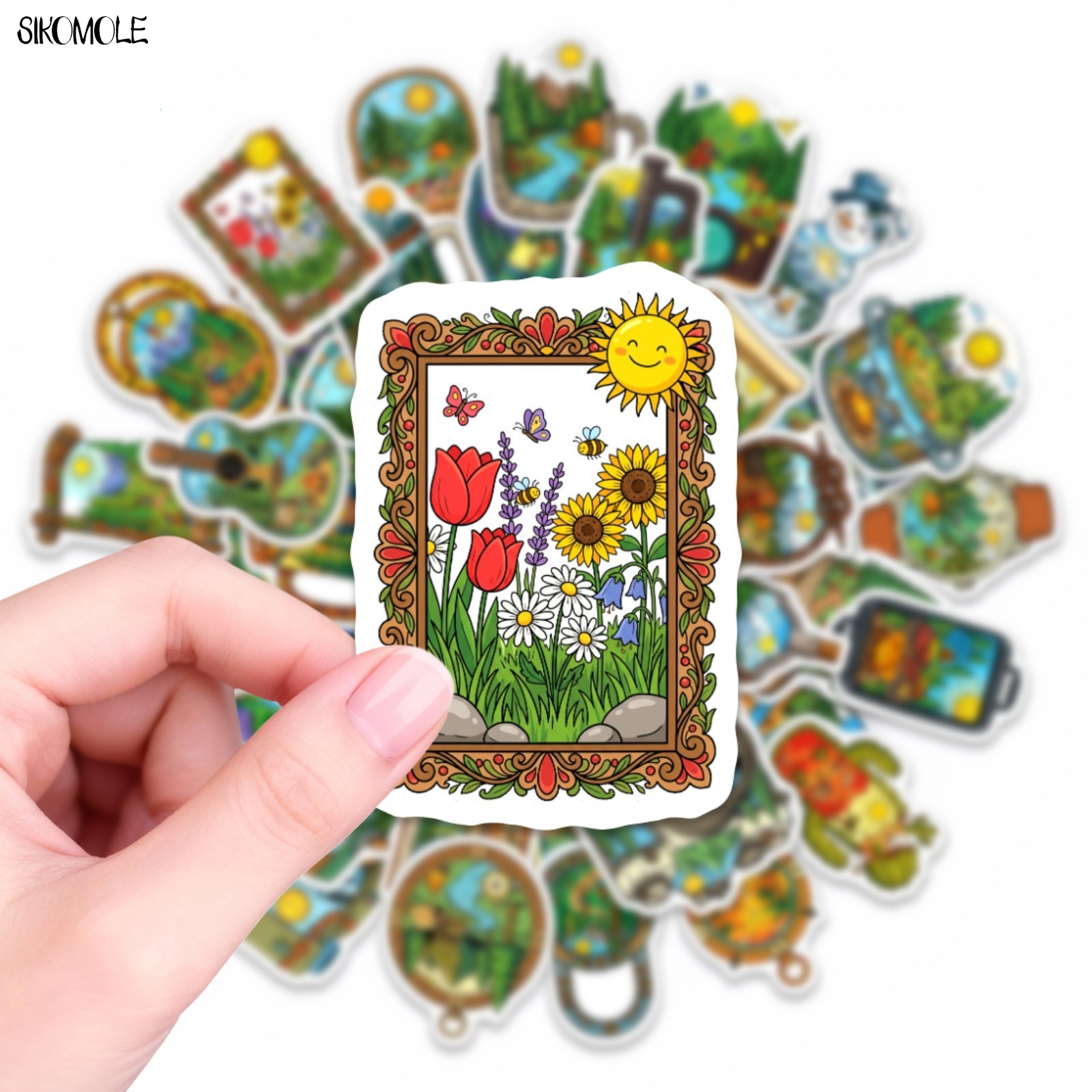 10/30/50PCS Cartoon Outdoor Ca - Outdoor Adventure Books ulasan dan harga