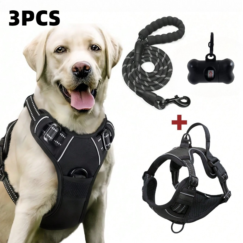 High Reflective Dog Harness Se - Outdoor Adventure Kit ulasan dan harga