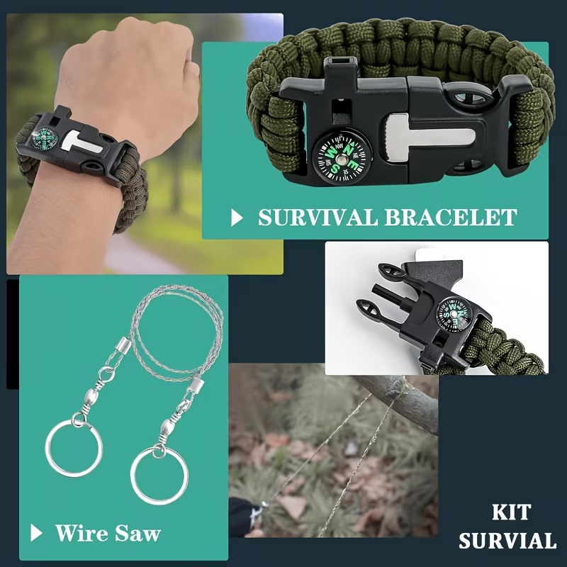242 Survival Kit for Outdoor A - Outdoor Adventure Kit ulasan dan harga