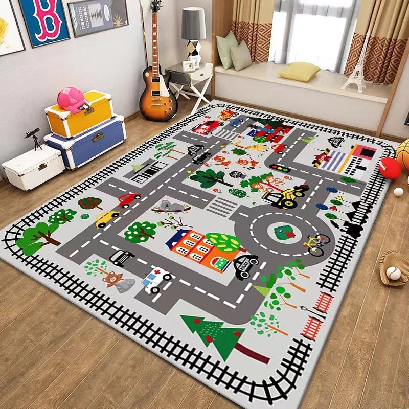 Colorful Kids City Map Play Ma - Outdoor Adventure With Kids ulasan dan harga