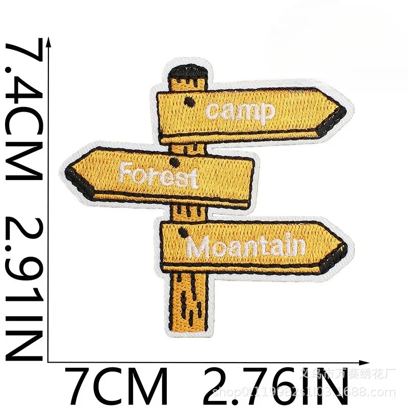 Outdoor Adventure Embroidery C - Adventure Outdoor Equipment ulasan dan harga