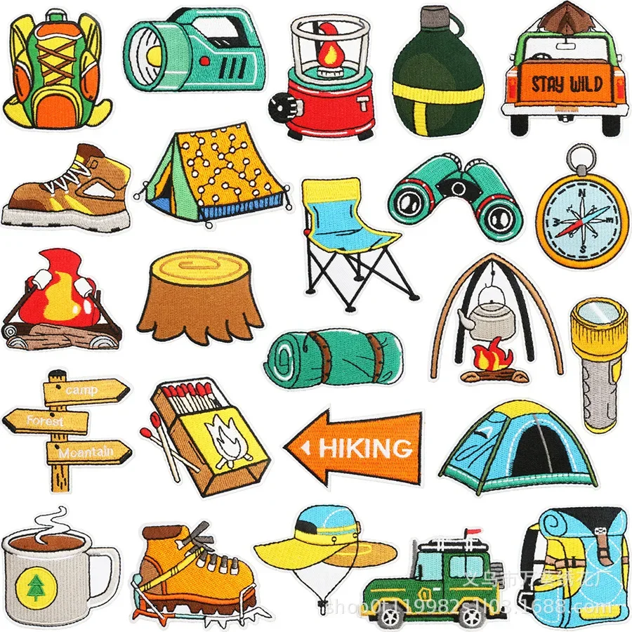 Outdoor Adventure Embroidery C - Adventure Outdoor Equipment ulasan dan harga
