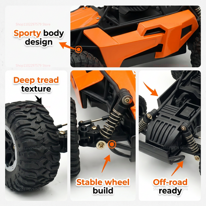 RC Monster Truck 1:16 Scale Re - Adventure Outdoor Equipment ulasan dan harga