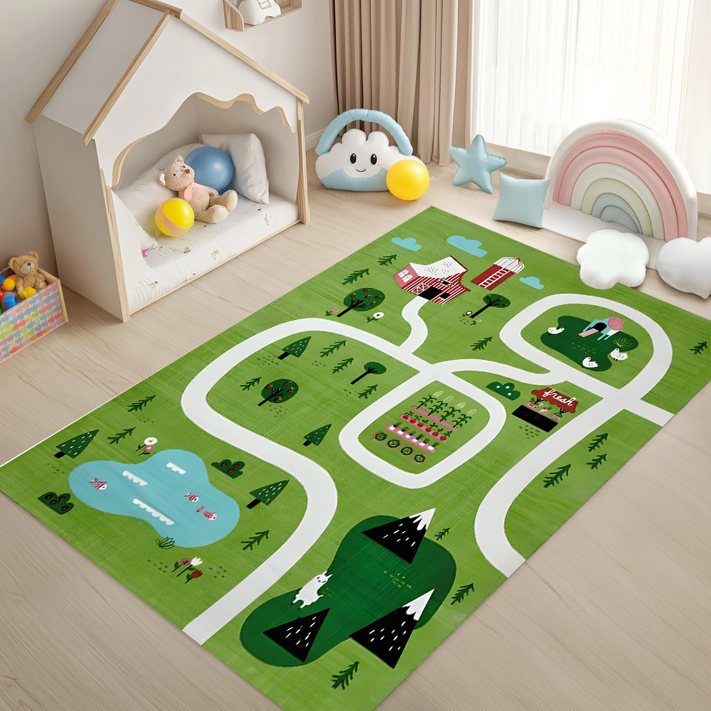 Kids Farm Adventure Play Mat E - Outdoor Adventure For Toddlers ulasan dan harga