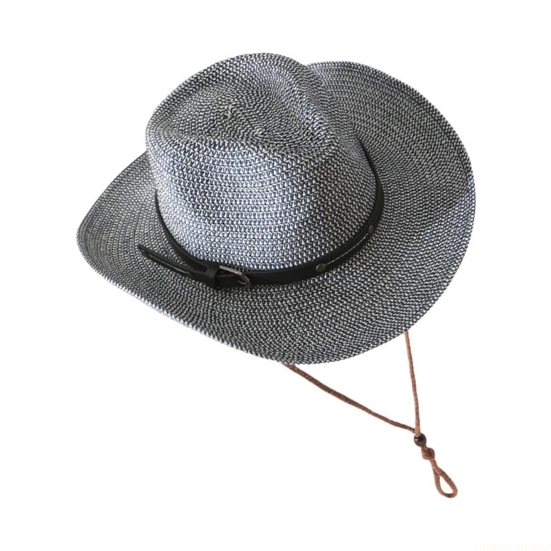 31BF Elegant Panama Hat With G - Outdoor Adventure Hat ulasan dan harga
