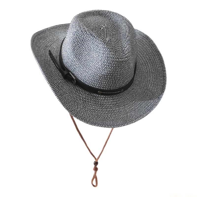 31BF Elegant Panama Hat With G - Outdoor Adventure Hat ulasan dan harga