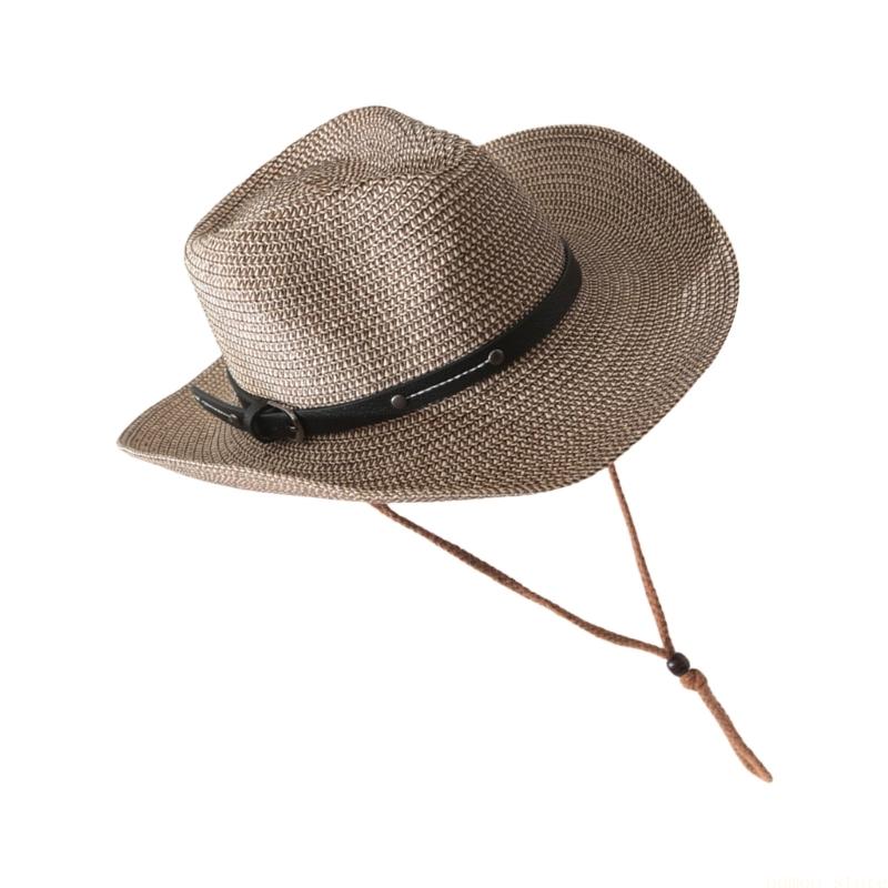 31BF Elegant Panama Hat With G - Outdoor Adventure Hat ulasan dan harga