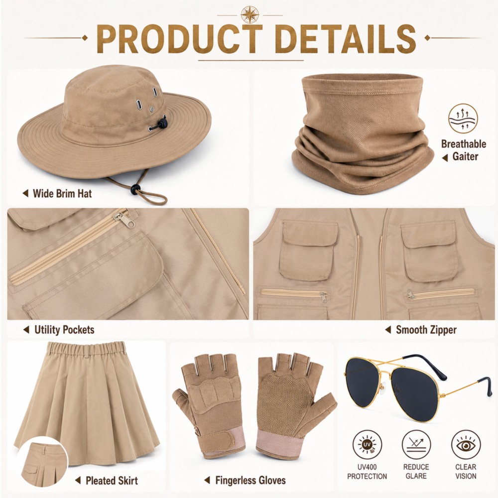 Outdoor Explorer Clothing Hat  - Outdoor Adventure Hat ulasan dan harga