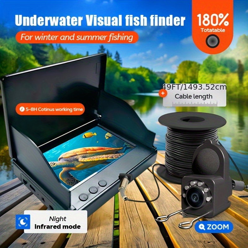 XHJ HD Fishing Monitor, 4.3 In - Outdoor Adventure Kit ulasan dan harga
