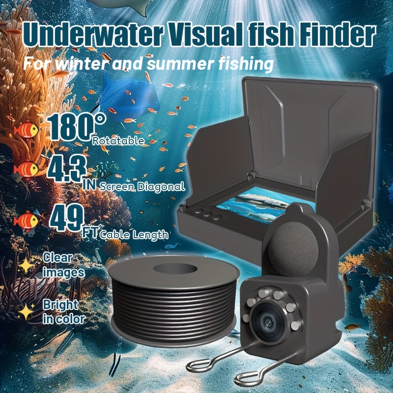 XHJ HD Fishing Monitor, 4.3 In - Outdoor Adventure Kit ulasan dan harga